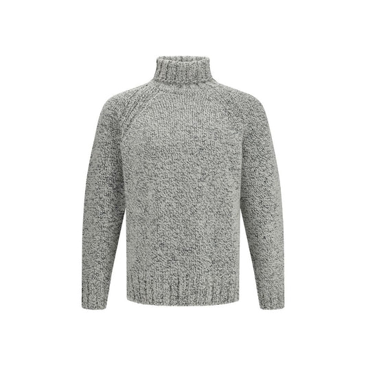 ZEGNA White Cashmere Turtleneck