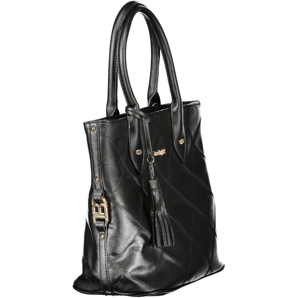 Laura Biagiotti Black PVC Women Handbag