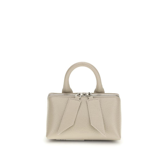 The Attico Beige Calf Leather Bos Taurus Handbag
