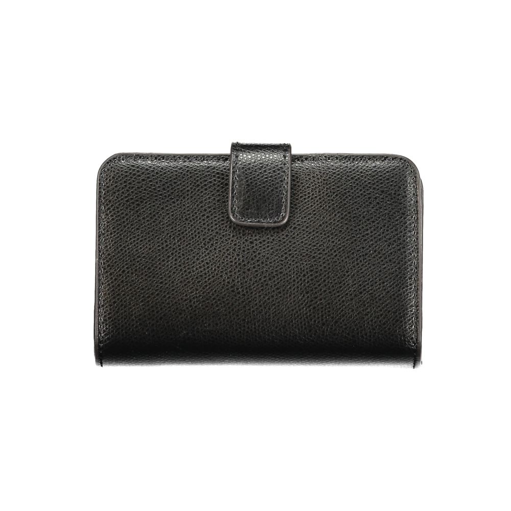 Furla Black Leather Women Wallet