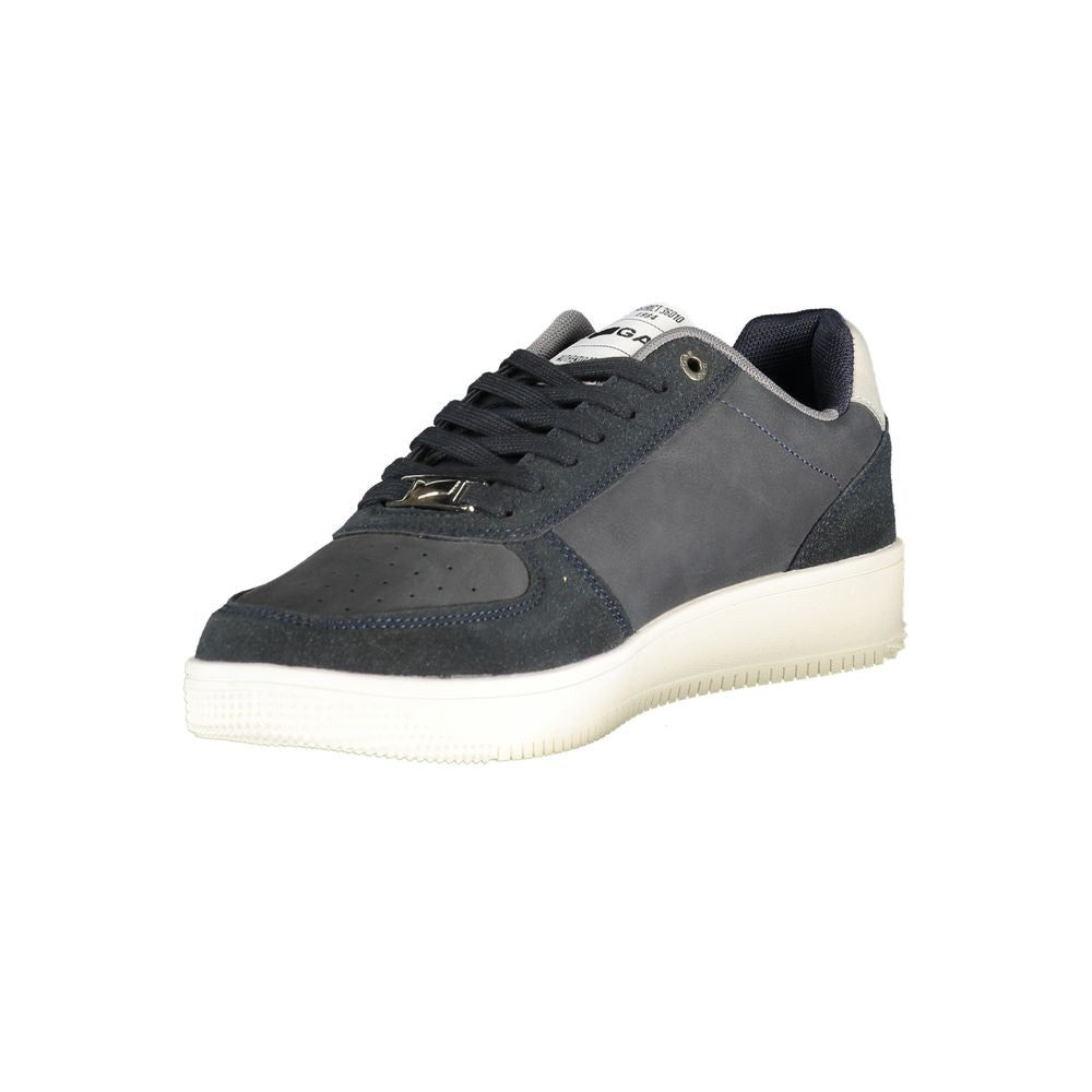 Gas Blu Polyurethane Men Sneaker