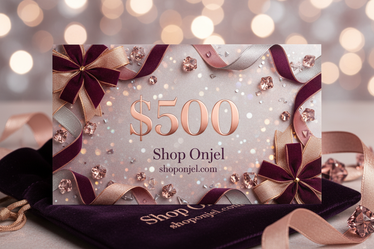 Holiday Themed Gift Card for $500 with Shop Onjel shoponjel.com